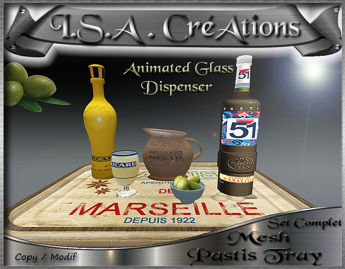 Pastis Tray Mesh * Mesh * BOX