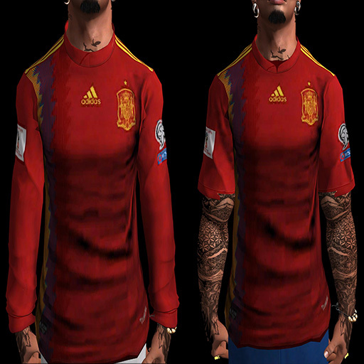 Spain Home World Cup 2018 Kit