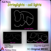 Full Perm Stringlights - coil lights