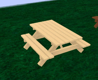 DAKOTA DESIGNS MESH PICNIC TABLE FULL PERMISSIONS