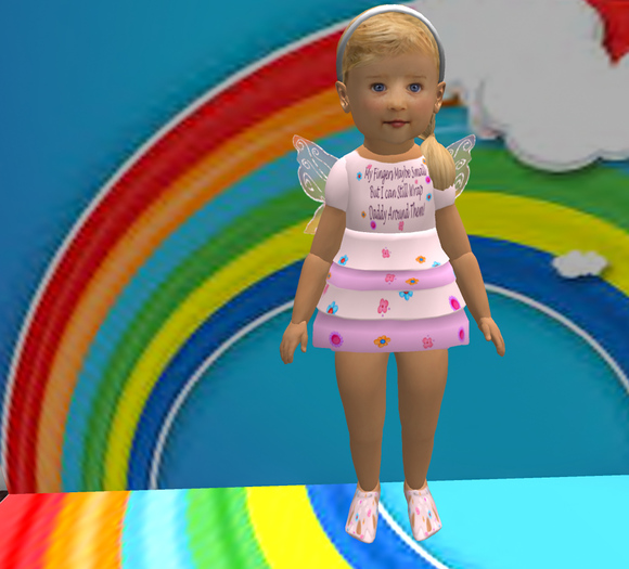 ZOOBY DADDYS DAUGHTER G&L RUFFLED DRESS