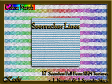 !Kushi! SeersuckerLines Textures -WEAR TO UNPACK