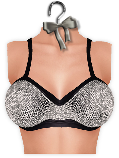 [[ Masoom ]] Risque Bra - Black