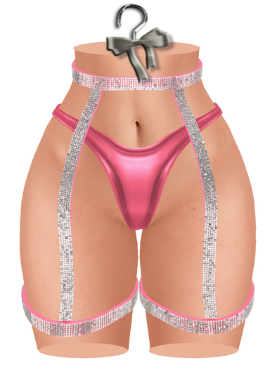 [[ Masoom ]] Risque Strap/Panty - Pink