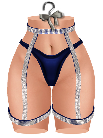 [[ Masoom ]] Risque Strap/Panty - Royal