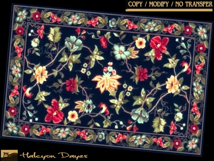 Area Rug - Floral - Aitana 3