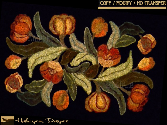 Area Rug - Floral - Kenzie 3