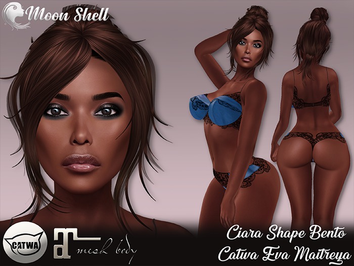 Moon Shell - Ciara Shape Bento Catwa Eva Maitreya