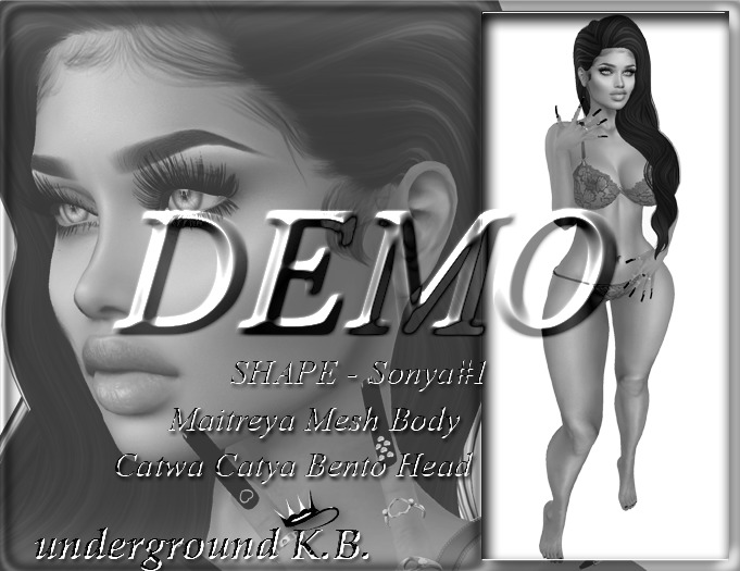 ~ K.B ~DEMO SHAPE Sonya#1