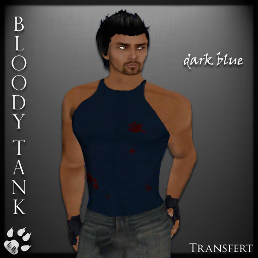 Bloody Darkblue Tank