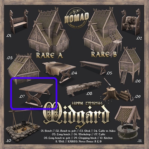 NOMAD // MIDGARD // 07 Table