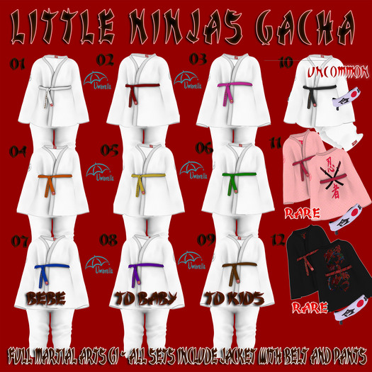 05 [u]Little Ninjas Gacha BEBE