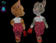 Dinkie August Babe - Red Polkadot