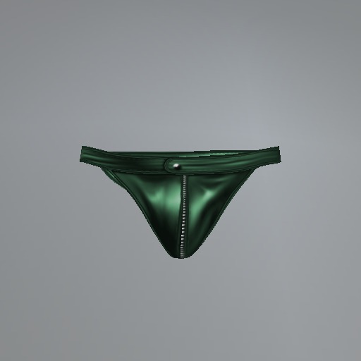 Green Leatherman Slink Briefs