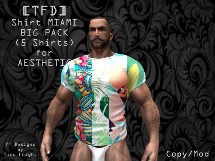 [TFD] Shirt MIAMI (BIG PACK) - Aesthetic (Boxed)