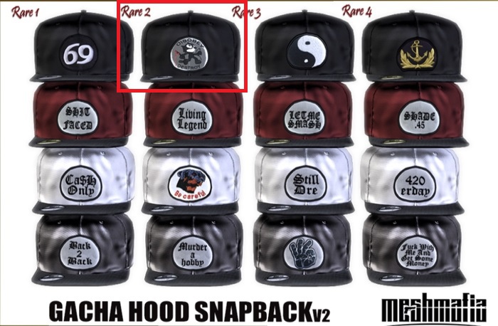 MESHMAFIA - Hood Snapback Disobey [BOX]