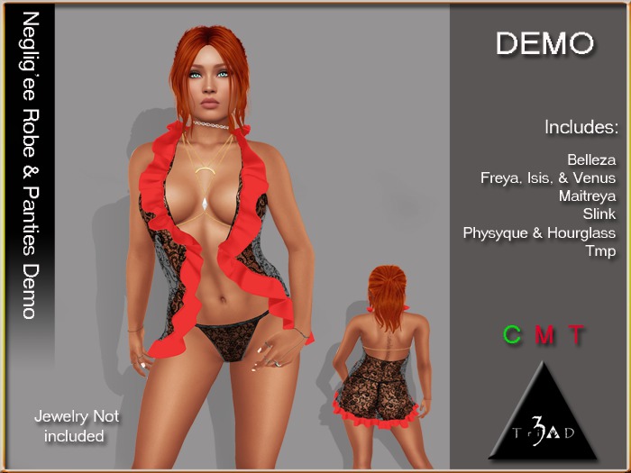 ~*Triad*~ Neglig'ee Robe & Panties [DEMO]