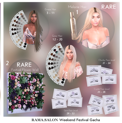 RAMA.SALON - Grace Hair 'REDS' Rezz Me