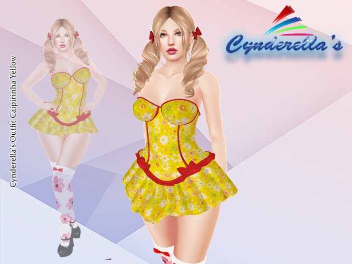 Cynderella's Outfit Caipirinha Yellow