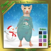 Peeps Muso Melt Down Snowman Pajamas Muso Mouse