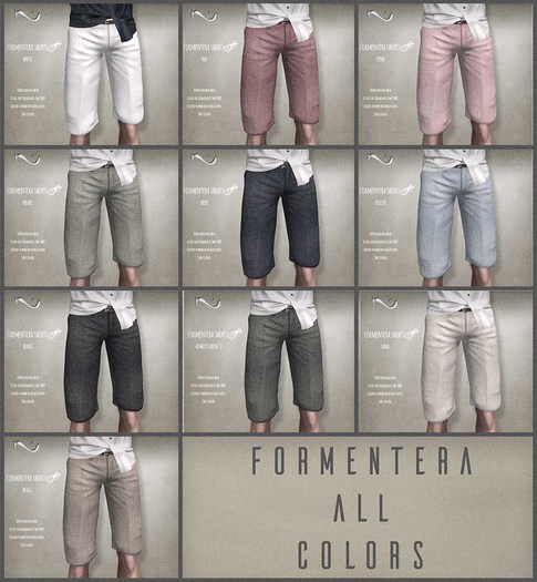 -NU- Formentera Shorts  All Colors