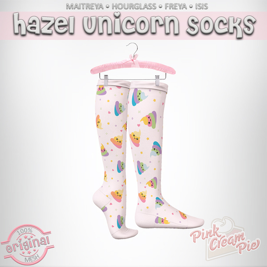 !PCP :: Hazel Socks [Unicorn Poop]