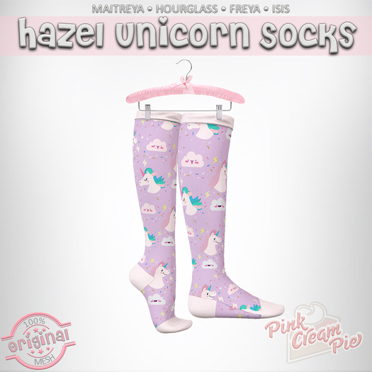!PCP :: Hazel Socks [Unicorn Magic]
