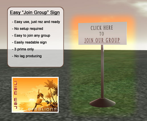 Easy "Join Group" Sign - Rez'n'Ready