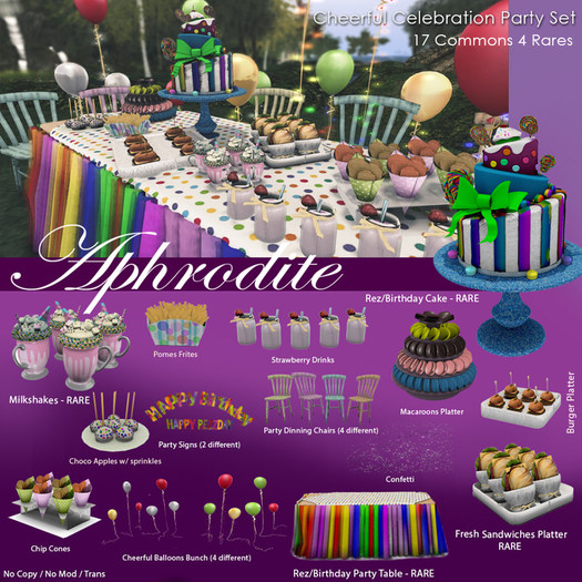Aphrodite Macaroons  platter