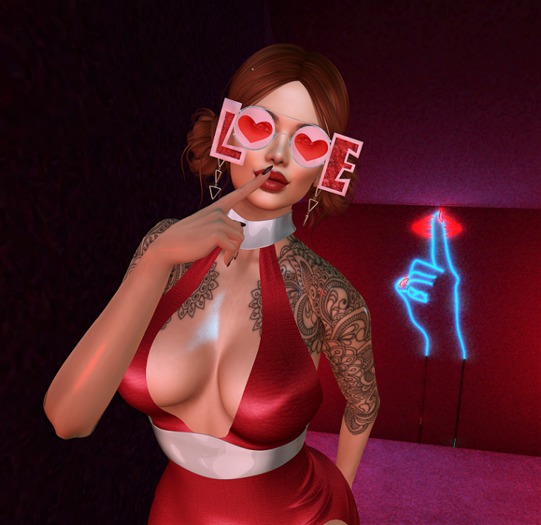 LOVE Glasses Mesh ♥