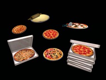 [SL]Pizza Set #1 - Copy/Mod - 7 High Quality Pizza Items