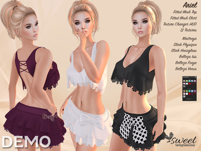 Sweet Temptations :: Ariel Outfit Demo