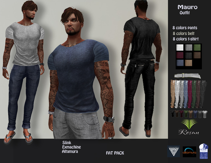Res_Mauro Outfit  Fat Pack