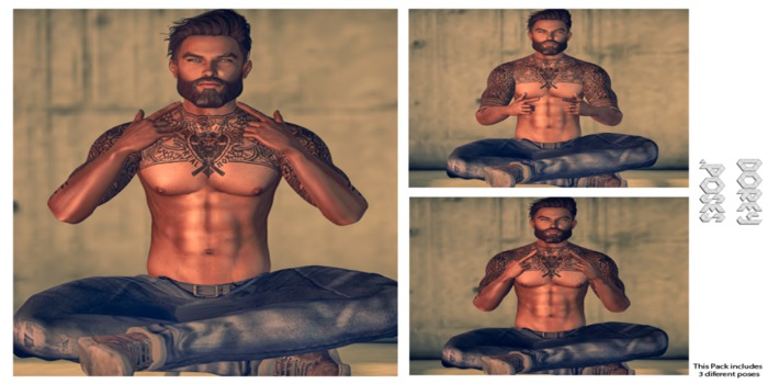 [Dorey] Male Sit Pack  1 [Wear Me]