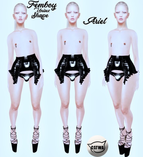 Femboy Shape Ariel Catwa Head