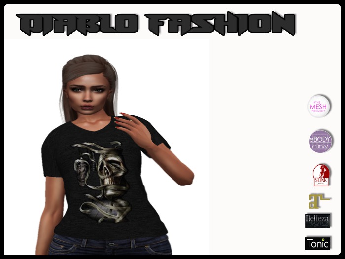 Diablo fashion Women shirt Lamp