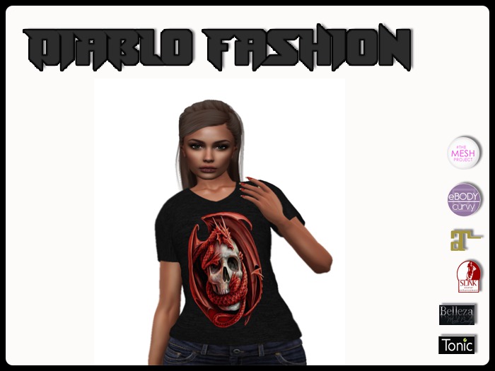 Diablo fashion Women shirt Dracon