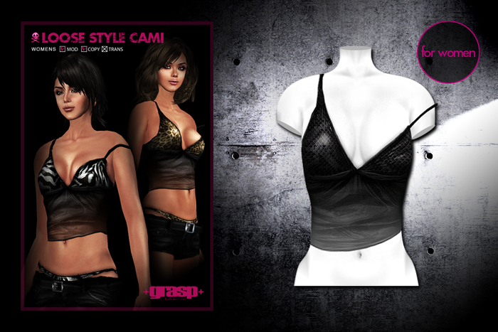 +grasp+/Loose Style Cami/Snake