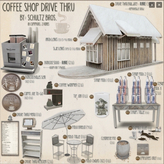 Schultz Bros. 04. Cuppa Joe To-Go Sign