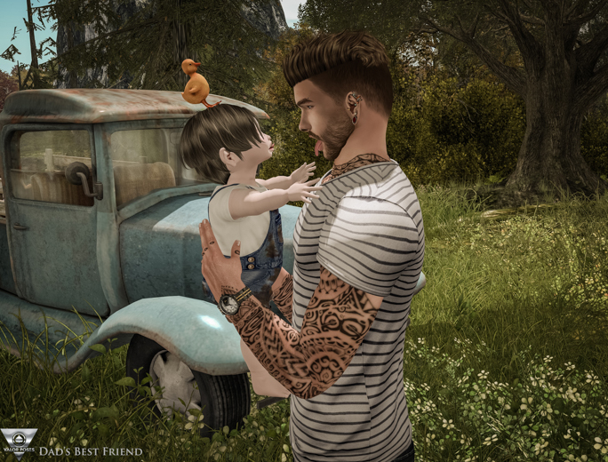 Valor Poses-Dad's Best Friend