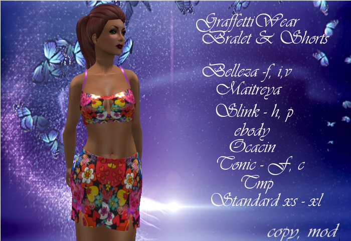 Bralet and Shorts -  Group Gift!