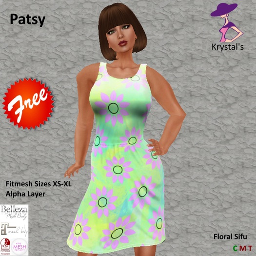 [KS] Patsy in Floral Sifu (Free Gift)