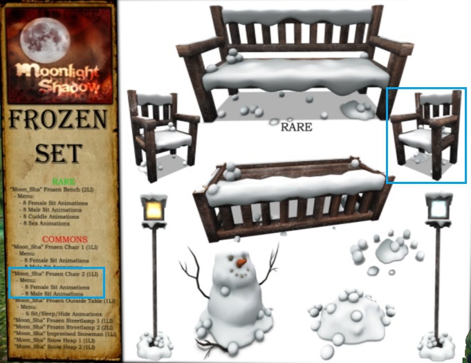 "Moon_Sha" Frozen Chair 2