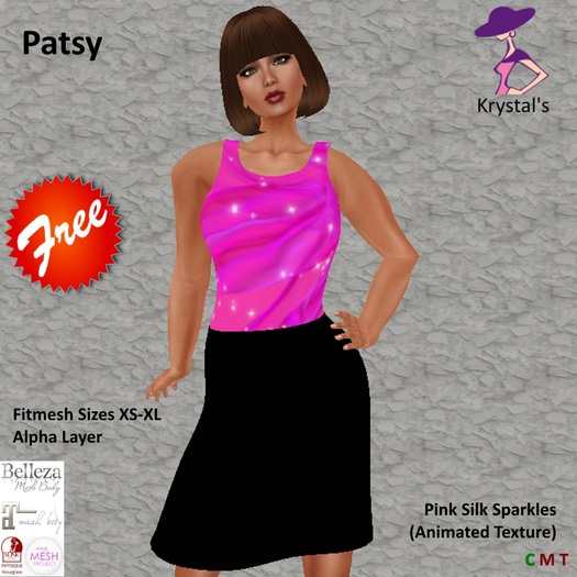 [KS] Patsy in Pink Sparkles (boxed)