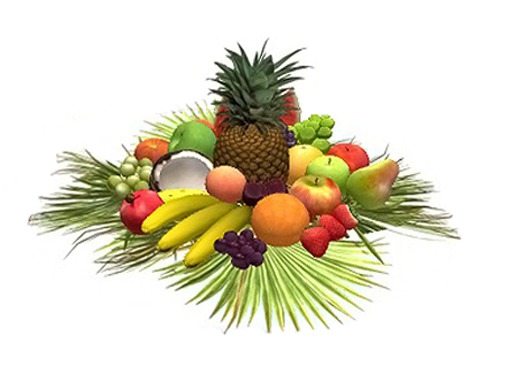 Fruit (Mesh) 3 prim
