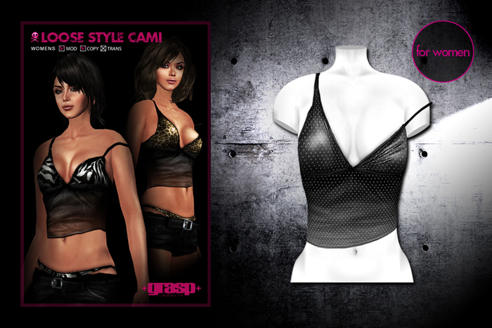 +grasp+/Loose Style Cami/Dot