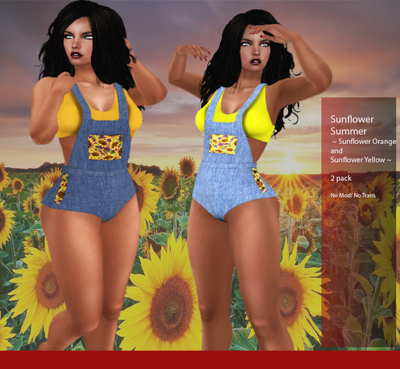 Sunflower Summer - For  eBody -curvy