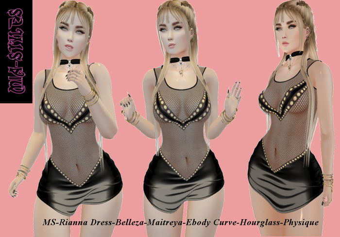 MS-Rianna Dress black