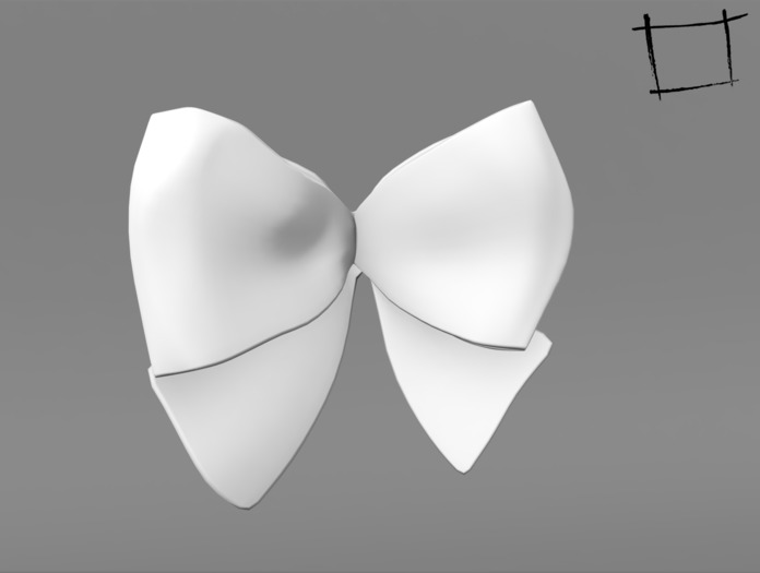 Full Perm Non Rigged Little Cute Bow Ribbon