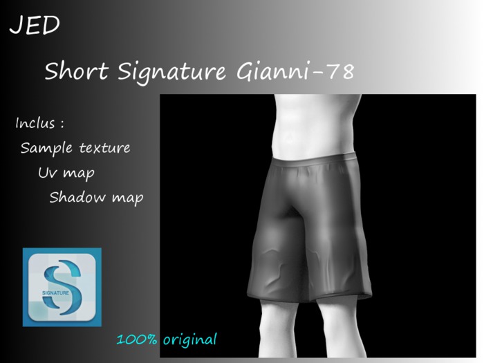 SHORT Signature Gianni FULLPERM -78